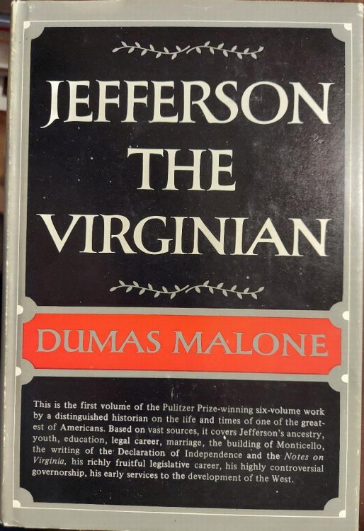 Jefferson the Virginian (Jefferson and His Time Vol. 1)